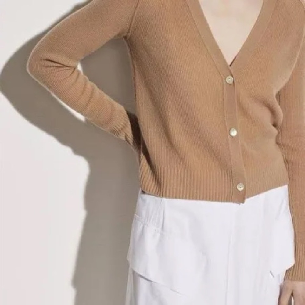 Vince Ribbed Cashmere Sweater